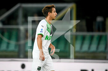 2021-08-21 - Maxime Lopez (Sassuolo) - HELLAS VERONA FC VS US SASSUOLO - ITALIAN SERIE A - SOCCER