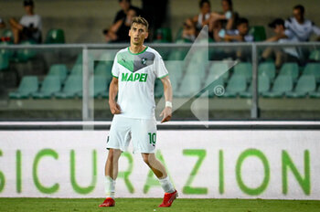 2021-08-21 - Filip Djuricic (Sassuolo) portrait - HELLAS VERONA FC VS US SASSUOLO - ITALIAN SERIE A - SOCCER