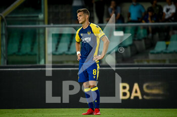 2021-08-21 - Darko Lazovic (Verona) portrait - HELLAS VERONA FC VS US SASSUOLO - ITALIAN SERIE A - SOCCER