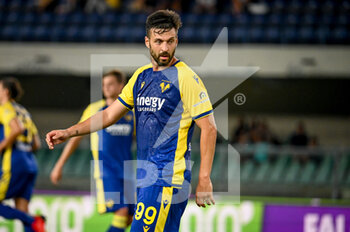 2021-08-21 - Samuel Di Carmine (Verona) - HELLAS VERONA FC VS US SASSUOLO - ITALIAN SERIE A - SOCCER