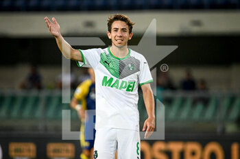 2021-08-21 - Maxime Lopez (Sassuolo) - HELLAS VERONA FC VS US SASSUOLO - ITALIAN SERIE A - SOCCER