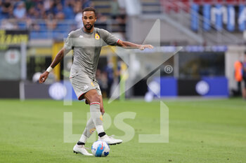 2021-08-21 - Hernani of Genoa CFC in action during the Serie A 2021/22 football match between FC Internazionale and Genoa CFC at Giuseppe Meazza Stadium, Milan, Italy on August 21, 2021 - Photo FCI / Fabrizio Carabelli - INTER - FC INTERNAZIONALE VS GENOA CFC - ITALIAN SERIE A - SOCCER