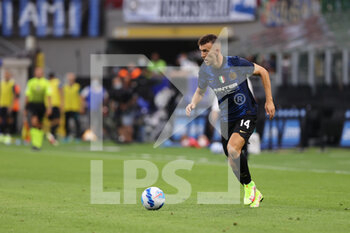 2021-08-21 - Ivan Perisic of FC Internazionale in action during the Serie A 2021/22 football match between FC Internazionale and Genoa CFC at Giuseppe Meazza Stadium, Milan, Italy on August 21, 2021 - Photo FCI / Fabrizio Carabelli - INTER - FC INTERNAZIONALE VS GENOA CFC - ITALIAN SERIE A - SOCCER