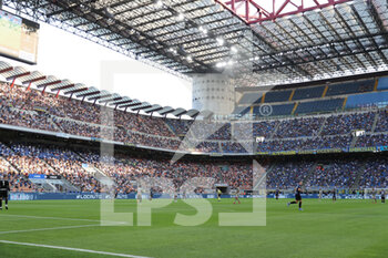 2021-08-21 - View of the Stadium during the Serie A 2021/22 football match between FC Internazionale and Genoa CFC at Giuseppe Meazza Stadium, Milan, Italy on August 21, 2021 - Photo FCI / Fabrizio Carabelli - INTER - FC INTERNAZIONALE VS GENOA CFC - ITALIAN SERIE A - SOCCER