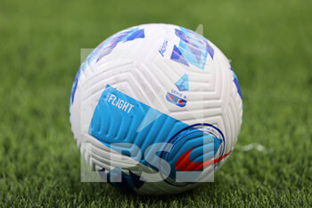 2021-08-21 - Official Nike Serie A Matchball during the Serie A 2021/22 football match between FC Internazionale and Genoa CFC at Giuseppe Meazza Stadium, Milan, Italy on August 21, 2021 - Photo FCI / Fabrizio Carabelli - INTER - FC INTERNAZIONALE VS GENOA CFC - ITALIAN SERIE A - SOCCER