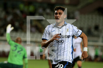 2021-08-21 - Roberto Piccoli (Atalanta BC) celebrates the goal - TORINO FC VS ATALANTA BC - ITALIAN SERIE A - SOCCER