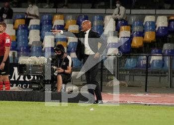 2021-08-22 - Luciano Spalletti head coach of Napoli gestures during the match Serie A TIM between SSC Napoli Vs Venezia FC on August 22, 2021 in Naples at the Stadio Diego Armando Maradona.
 - SSC NAPOLI VS VENEZIA FC - ITALIAN SERIE A - SOCCER