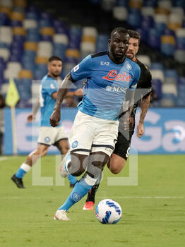 2021-08-22 - Kalidou Koulibaly of SSC Napoli in action - SSC NAPOLI VS VENEZIA FC - ITALIAN SERIE A - SOCCER