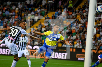 2021-08-22 - Il gol di testa di Cristiano Ronaldo (Juventus) - UDINESE CALCIO VS JUVENTUS FC - ITALIAN SERIE A - SOCCER