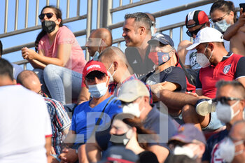 2021-08-23 - Tifosi, Fans, Supporters of Cagliari Calcio - CAGLIARI CALCIO VS SPEZIA CALCIO - ITALIAN SERIE A - SOCCER