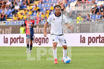 2021-08-23 - Simone Bastoni of Spezia Calcio - CAGLIARI CALCIO VS SPEZIA CALCIO - ITALIAN SERIE A - SOCCER