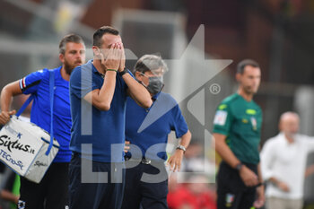 2021-08-23 - Roberto D'Aversa (Sampdoria)
, head coach  , disappointment - UC SAMPDORIA VS AC MILAN - ITALIAN SERIE A - SOCCER