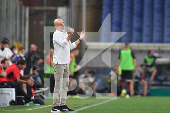 2021-08-23 - Stefano Pioli (Milan), head coach - UC SAMPDORIA VS AC MILAN - ITALIAN SERIE A - SOCCER