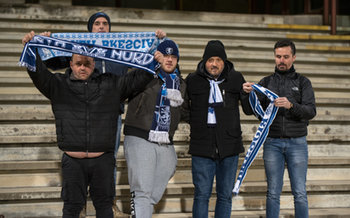 2018-12-10 - I tifosi del Brescia presenti allo Stadio Arechi - SALERNITANA VS BRESCIA 1-3 - ITALIAN SERIE B - SOCCER