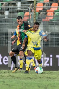 2019-09-14 - Adriano Montalto del Venezia FC in contrasto con Joel Obi del Chievo Verona - VENEZIA VS CHIEVO - ITALIAN SERIE B - SOCCER