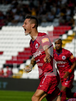 2019-09-14 - Esultanza per il gol di Zan Celar (Cittadella) - CITTADELLA VS TRAPANI - ITALIAN SERIE B - SOCCER