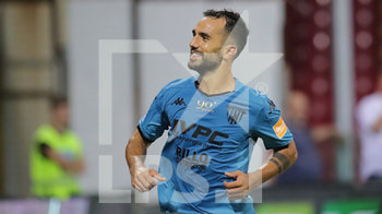 2019-09-16 - Marco Sau (25) del Benevento esulta dopo aver messo a segno il goal dello 0-2 - SALERNITANA VS BENEVENTO 0-2 - ITALIAN SERIE B - SOCCER