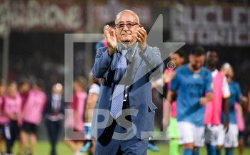2019-09-16 - Il presidente del Benevento Vigorito esulta a fine gara - SALERNITANA VS BENEVENTO 0-2 - ITALIAN SERIE B - SOCCER
