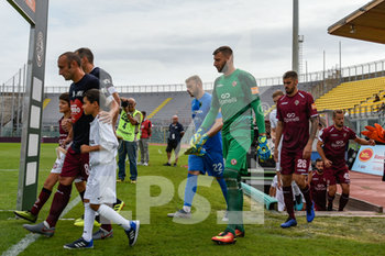 2019-09-21 - Le squadre entrano in campo - LIVORNO VS PORDENONE - ITALIAN SERIE B - SOCCER