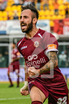 2019-09-21 - Manuel Marras (L) autore del gol della vittoria del Livorno - LIVORNO VS PORDENONE - ITALIAN SERIE B - SOCCER