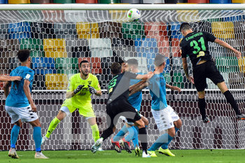 2019-09-24 - Michele Camporese del Pordenone (31) segna di testa il gol del pareggio. - PORDENONE VS BENEVENTO - ITALIAN SERIE B - SOCCER