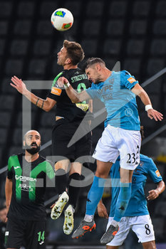 2019-09-24 - Luca Antei del Benevento contrastato da Luca Strizzolo del Pordenone. - PORDENONE VS BENEVENTO - ITALIAN SERIE B - SOCCER
