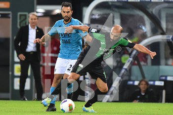 2019-09-24 - Simone Pasca del Pordenone contrastato da Marco Sau del Benevento. - PORDENONE VS BENEVENTO - ITALIAN SERIE B - SOCCER