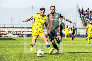 2019-09-28 - Samuele Birindelli dell´AC Pisa in azione con Gian Filippo Felicioli del Venezia FC - VENEZIA VS PISA - ITALIAN SERIE B - SOCCER