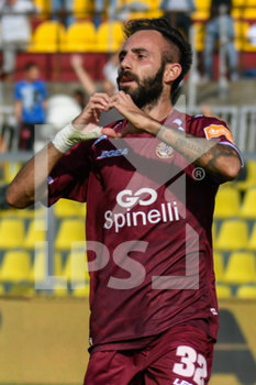 2019-10-05 - Manuel Marras (L) festeggia il gol del 2 a 1 - LIVORNO VS CHIEVO - ITALIAN SERIE B - SOCCER