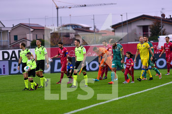 2019-11-24 - i giocatori entranon campo - CITTADELLA VS PISA - ITALIAN SERIE B - SOCCER