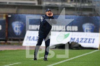 2019-12-07 - La grinta di Roberto Muzzi allenatore dell'Empoli - EMPOLI VS ASCOLI - ITALIAN SERIE B - SOCCER