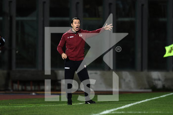 2019-12-14 - Paolo Tramezzani allenatore del Livorno - LIVORNO VS BENEVENTO - ITALIAN SERIE B - SOCCER