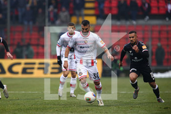 2019-12-15 - Ceravolo (Cremonese) porta palla contro il Perugia - CREMONESE VS PERUGIA - ITALIAN SERIE B - SOCCER