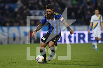 2019-12-29 - Davide Moscardelli in azione - PISA VS FROSINONE - ITALIAN SERIE B - SOCCER