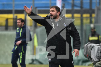 2020-01-25 - L'allenatore del Pisa Luca D'Angelo - PISA VS JUVE STABIA - ITALIAN SERIE B - SOCCER