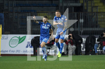 2020-02-01 - Gennaro Tutino (Empoli) esultanza gol 1-0 - EMPOLI VS CROTONE - ITALIAN SERIE B - SOCCER