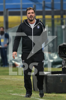 2020-02-09 - L'allenatore del Pisa Luca D'Angelo - PISA VS CHIEVO - ITALIAN SERIE B - SOCCER