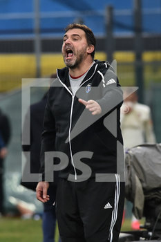 2020-02-09 - L'allenatore del Pisa Luca D'Angelo - PISA VS CHIEVO - ITALIAN SERIE B - SOCCER