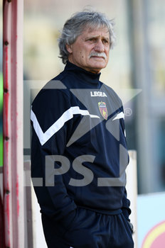 2020-02-15 - Giuseppe Pillon allenatore del Cosenza - LIVORNO VS COSENZA - ITALIAN SERIE B - SOCCER