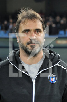 2020-02-16 - L'allenatore del Pisa Luca D'Angelo - EMPOLI VS PISA - ITALIAN SERIE B - SOCCER