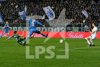 2020-02-16 - Il gol dell'1-0 di Gaetano Masucci (Pi) - EMPOLI VS PISA - ITALIAN SERIE B - SOCCER