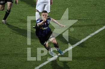2020-03-07 - Francesco Lisi (Pisa) esultanza gol - PISA VS LIVORNO - ITALIAN SERIE B - SOCCER