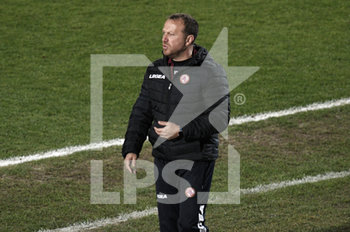 2020-03-07 - Roberto Breda allenatore del Livorno - PISA VS LIVORNO - ITALIAN SERIE B - SOCCER