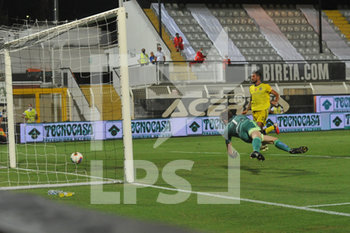 2020-06-29 - Il gol del 1-0 di Emmanuel Gyasi (Spezia) - SPEZIA VS PISA - ITALIAN SERIE B - SOCCER