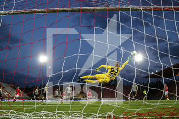 2020-07-03 - marcello falzerano (n.23 perugia calcio) goal 1-1 - PERUGIA VS PORDENONE - ITALIAN SERIE B - SOCCER