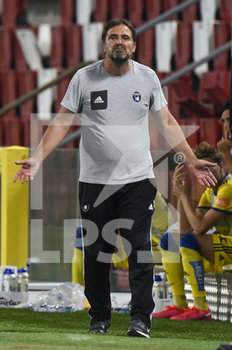 2020-07-10 - Luca D‚ÄôAngelo, allenatore del Pisa si dispera dopo la sconfitta con il Pordenone - PORDENONE VS PISA - ITALIAN SERIE B - SOCCER