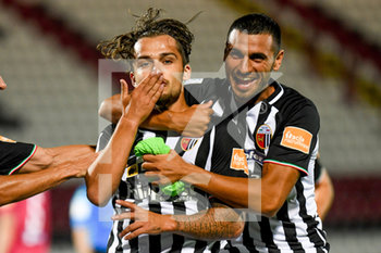 2020-07-17 - Esultanza di Diogo Costa Pinto (Ascoli) per il goal del 2 a 1 - CITTADELLA VS ASCOLI - ITALIAN SERIE B - SOCCER