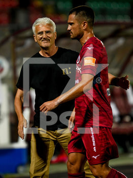 2020-07-27 - Roberto Venturato (Coach Cittadella Calcio) esulta per la vittoria sul Venezia - CITTADELLA VS VENEZIA - ITALIAN SERIE B - SOCCER