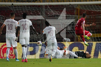 2020-07-27 - diego falcinelli (n.8 attaccante perugia calcio) goal 1 - PERUGIA VS TRAPANI - ITALIAN SERIE B - SOCCER