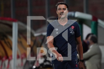 2020-07-27 - massimo oddo (allenatore perugia calcio) deluso per il goal vittoria del trapani - PERUGIA VS TRAPANI - ITALIAN SERIE B - SOCCER